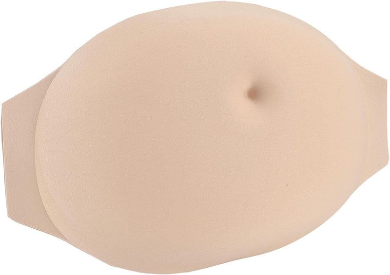 fosa Fake Pregnant Woman Belly, Lightweight Foam Fake Belly, Soft Breathable Sponge, Lifelike, for Cosplay Halloween Christmas - Image 1